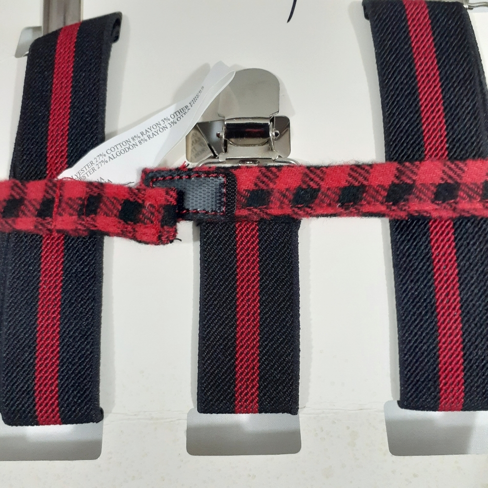 Cat & Jack Boys Toddler Suspenders and Bowtie Set Ages 3+ - Picture 2 of 5